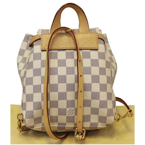 louis vuitton backpack small|louis vuitton checkered backpack.